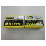 2) Speer 338 Cal Bullets