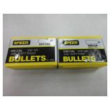 2) Speer 338 Cal Bullets