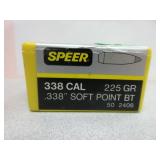 Speer 338 Cal Bullets