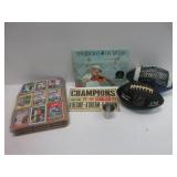 Footballs, Sport Cards, Story Book, Tin Sign