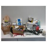 Paint Sticks, Fittings, Shower Liner, Light Bulbs,