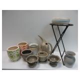 Plant Stand, Planter Pots, Watering Cans