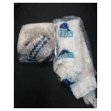 2) Throw Blankets, Sheep Skin