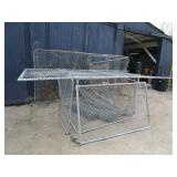 Dog Kennel, Chain Link Gate And Fence Panels