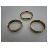 3) Vintage Bangle Engraved Bracelets