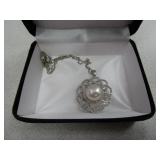 Sterling Pearl Necklace