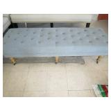 Gray 5ft Cloth Bench