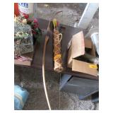 Bamboo Quiver, Arrows, Wooden Bow