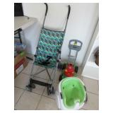 Stroller, Kids Seat, Kids lawn mower