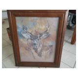 Signed Deer Picture