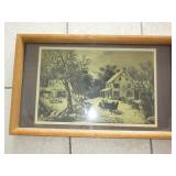 Currier and Ives Copper Etching