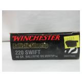 Winchester Ballistic Silvertip 220 Swift Ammo