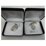 Sterling Silver and Pearl Necklaces