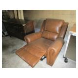 Brown Leather Recliner