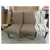 3) Cloth Chairs
