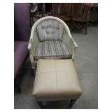 Chair And Ottoman