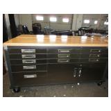 Ulta HD Seville Classic 74" Black Rolling Tool Box