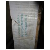 Full Size Upholstered Button Tufted Platform bed