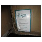 Abbyson Queen Napa Taupe Nailhead Platform Bed