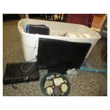 Monitor, DVD Player, Home Decor