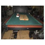 Barrington Pool Table with Balls and Cues