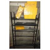 Wire Shelf with Storage Compartments