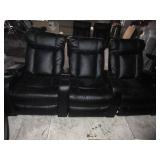 3) Black Theatre Style Chairs