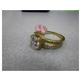 Size 6 Sterling Silver / Gold Ring