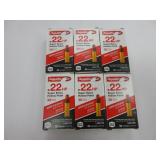 6 Boxes) Aguila 22 LR 38 GR Hollow Point