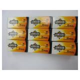 9 Boxes) 22 LR 36 GR Hollow Point