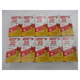 10 Boxes) Aguila .22 LR 40 GR Solid Point