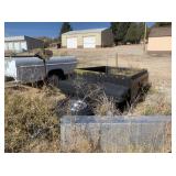 Homemade Black Truck Bed Trailer