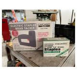 Chicago Electric Stapler Brad Tacker & Staples