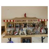 Complete Shrine Circus McCormick Decanter Set