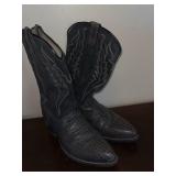 Grey HyTest Cowboy Boots
