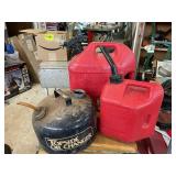 3) Gas Cans