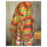 2) Pendleton Like Jackets made from Blankets