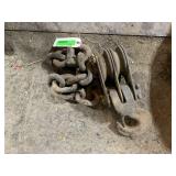 Pulley with Heavy Chain