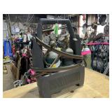 Small Acetylene and Oxygen Tanks with Gauges