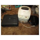Sunbeam Bread Maker, Burner, George Foreman Grill