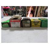 5) Boxes 22 Cal Bullets