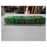 4) Boxes 30 Cal Pistol and Rifle Bullets