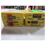 2) Boxes 7MM Bullets