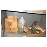 Tools, Ice Scraper, Box of Nails and More