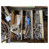 Drill Bits in Wood Box