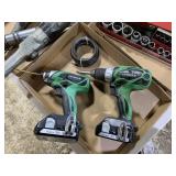 2) Hitachi Drills and Cord