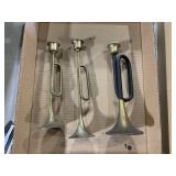 Trumpet Candlestick Holders