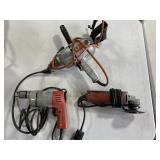 Heavy Duty Sanding Grinder, Milwaukee Drill, Black