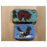 Native American Beaded Belt Buckles