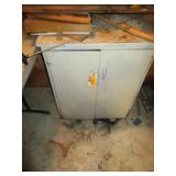 Cabinet with Black Powder Supplies